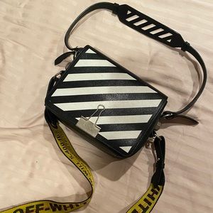 Off-white Diag-stripe shoulder bag